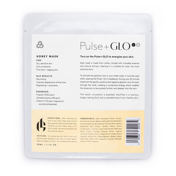 Pulse+GLO Honey Sheet Masks