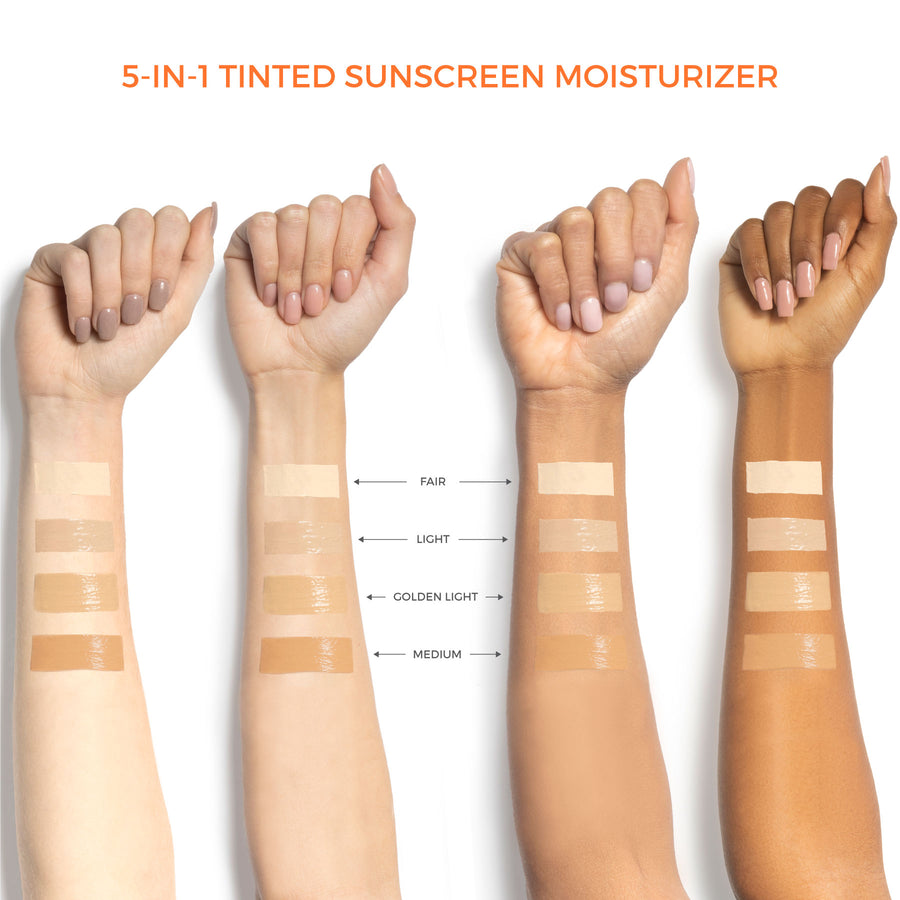 Suntegrity® 5 in 1 Tinted Sunscreen Moisturizer, Broad Spectrum SPF 30